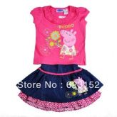 Conjunto 2 pçs PEPPA Blusa + Saia