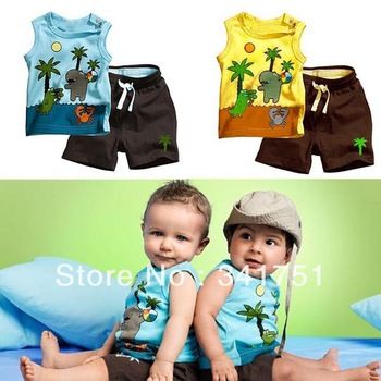 Conjunto 2 pçs Verão Coqueiro